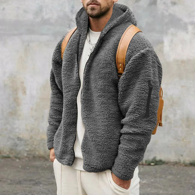 Pantalons d'hiver en laine polaire et cachemire pour hommes