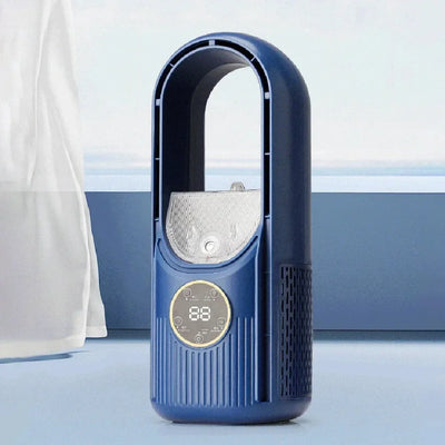 Ventilateur de table et à main sans fil - Bladeless Ventilateur USB, Portable & Silencieux