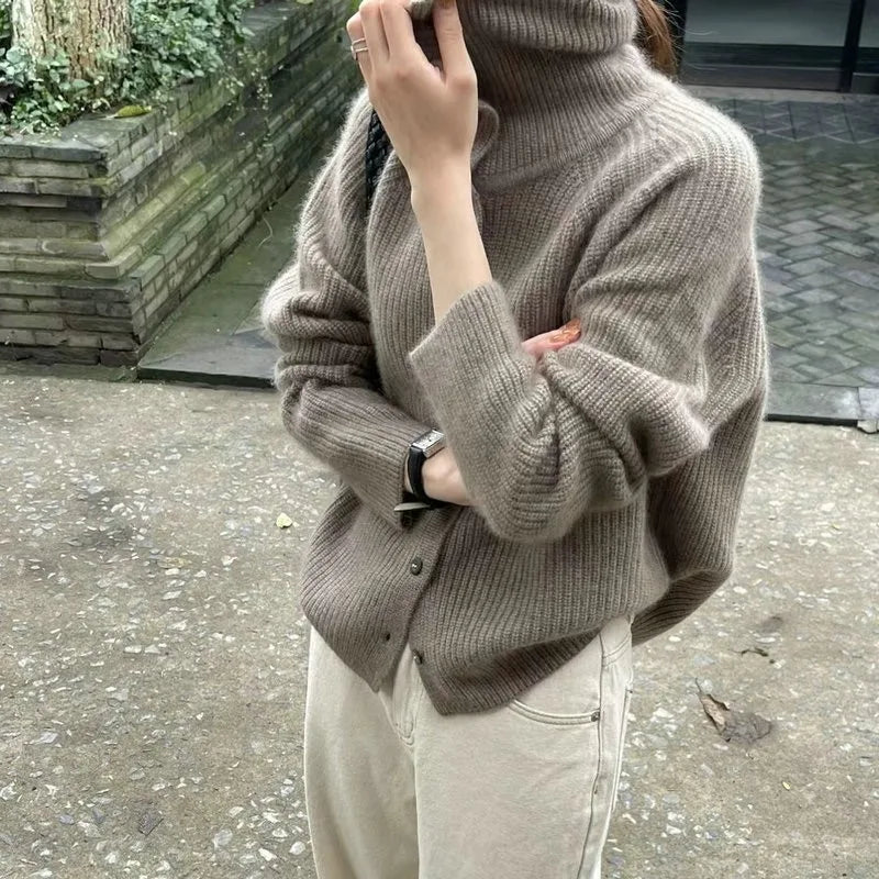 Clara - Cardigan Dames Chandail en tricot douillet pour femmes