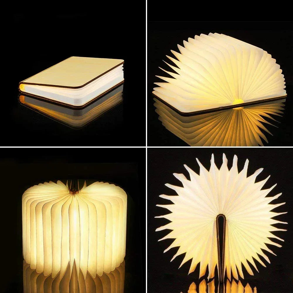 LumiFold Elégante lampe de table pliable