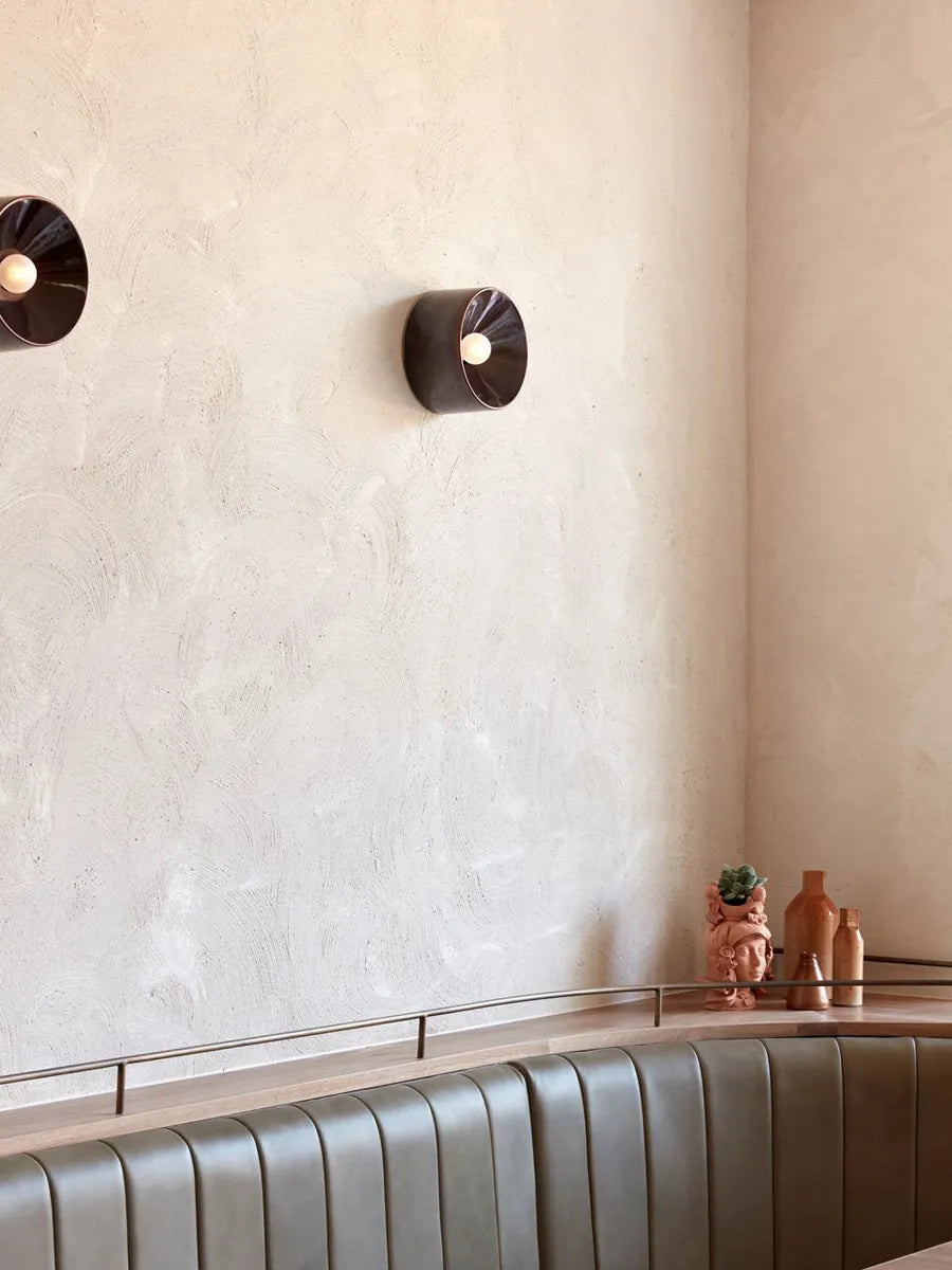 UrbanNoir moderne sort væglampe - Elegant væglampe i metal