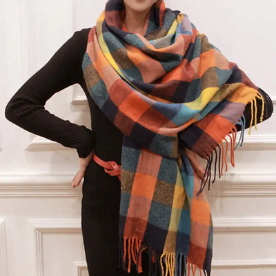 Écharpe en cachemire de luxe Freja