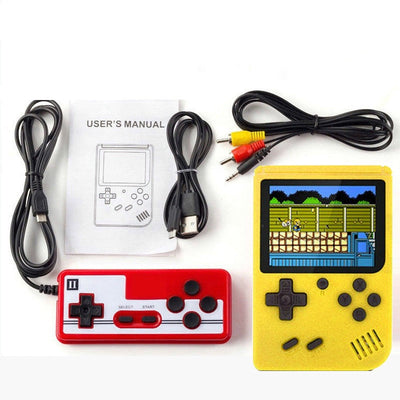 Retro game console with 400 games