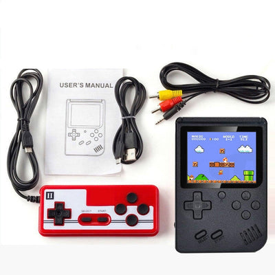 Retro game console with 400 games