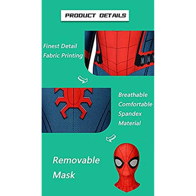Disfraz de Spider-Man - Traje de superhéroe para niños