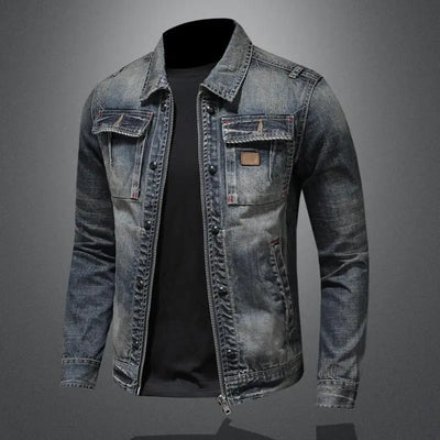 Antoine – Veste en denim rétro pour un style vintage