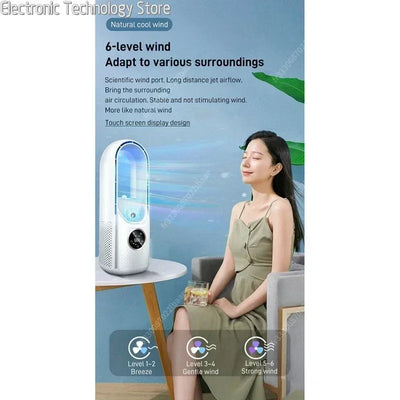 CoolMist 3-in-1 Ventilateur sans rotor & purificateur d'air - silencieux, avec UV & ionisateur