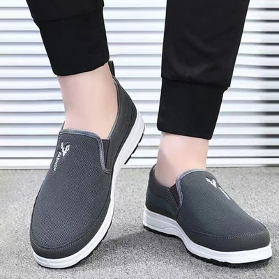 Zapatos ortopédicos sin cordones para hombre