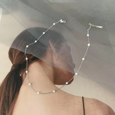 Lily | 3-layer gold and silver necklace with heart or cross pendant
