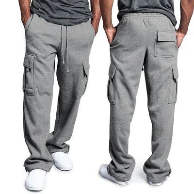 Bolsa de lona multibolsillos para hombre