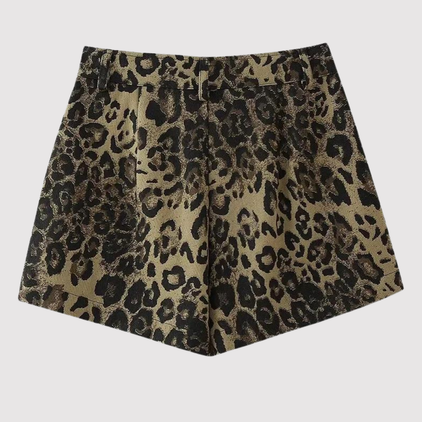 Alya - Short à imprimé léopard audacieux
