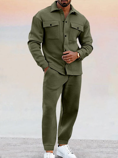 Completo elegante giacca e pantaloni da uomo Nael