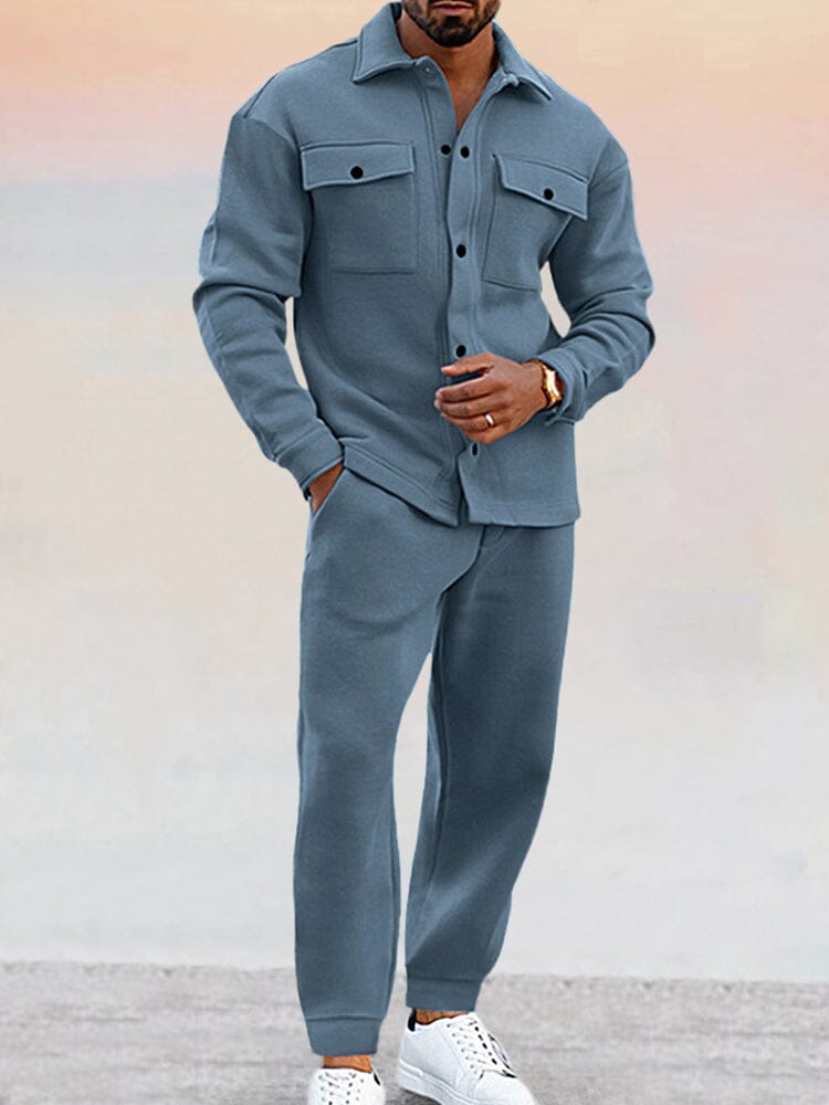 Completo elegante giacca e pantaloni da uomo Nael
