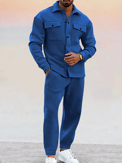 Completo elegante giacca e pantaloni da uomo Nael