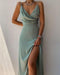 Ivory - Robe avec décolleté en V