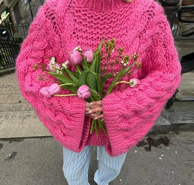 Mia - Pull oversize pour femme - Pull en tricot élégant