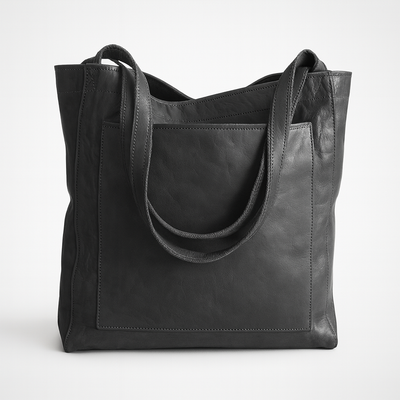 Sac de style vintage de grande capacité avec lanière amovible