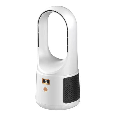 Bladeless Ventilateur de table - Ventilateur USB silencieux avec batterie pour chambre à coucher & bureau