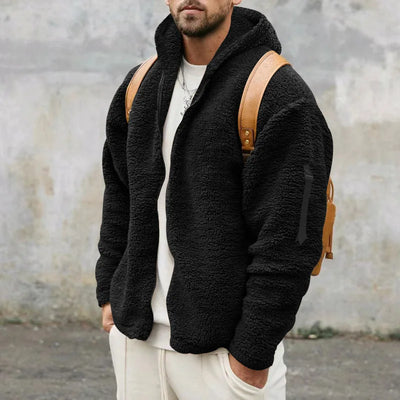 Pantalons d'hiver en laine polaire et cachemire pour hommes