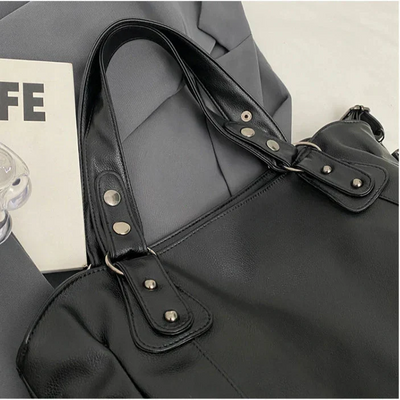Lunelle - Grand sac à main en cuir souple
