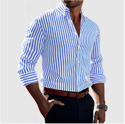 Chemise en coton rayé - Timothy