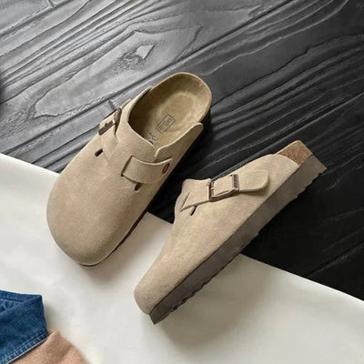 Sandales boston unisexes en cuir de première qualité : style et qualité en un seul article