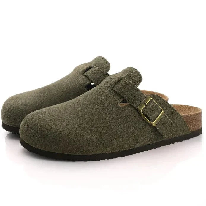 Sandales boston unisexes en cuir de première qualité : style et qualité en un seul article