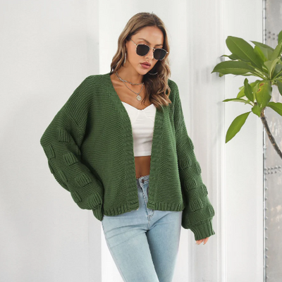 Maglione caldo a maniche lunghe di lusso da donna