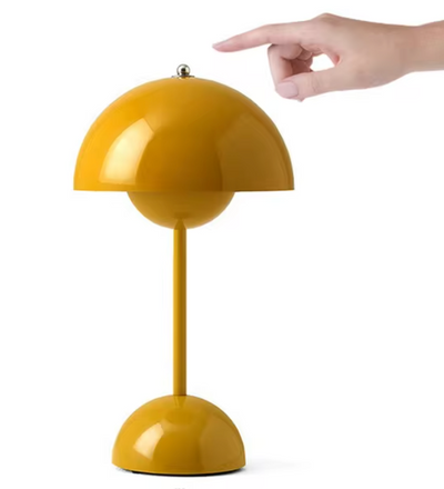 Lampe de table LED ondes lumineuses