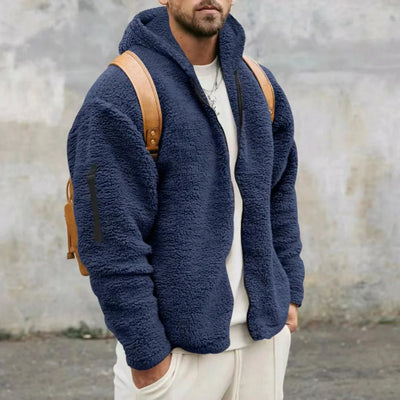 Pantalons d'hiver en laine polaire et cachemire pour hommes