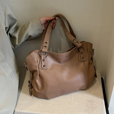 Lunelle - Grand sac à main en cuir souple