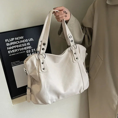 Lunelle - Grand sac à main en cuir souple