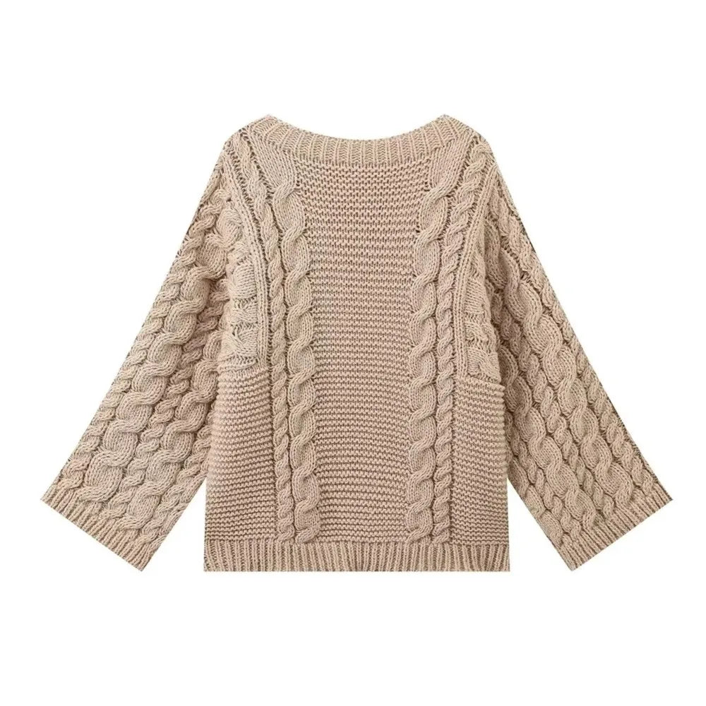 Mia - Pull oversize pour femme - Pull en tricot élégant