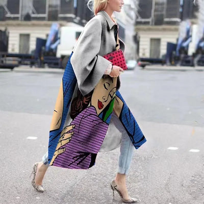 Abrigo ChicOversized: abrigo elegante y cómodo para todas las ocasiones.