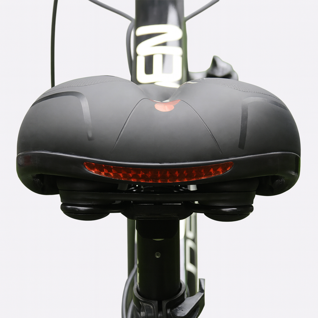 Ergonomic bicycle saddle