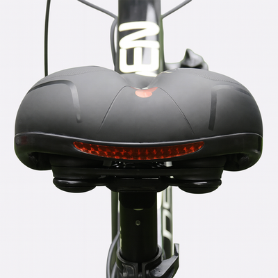 Ergonomic bicycle saddle