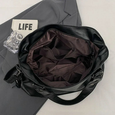 Lunelle - Grand sac à main en cuir souple