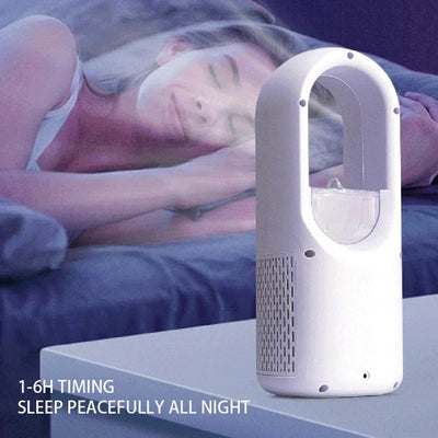 Ventilateur de table et à main sans fil - Bladeless Ventilateur USB, Portable & Silencieux