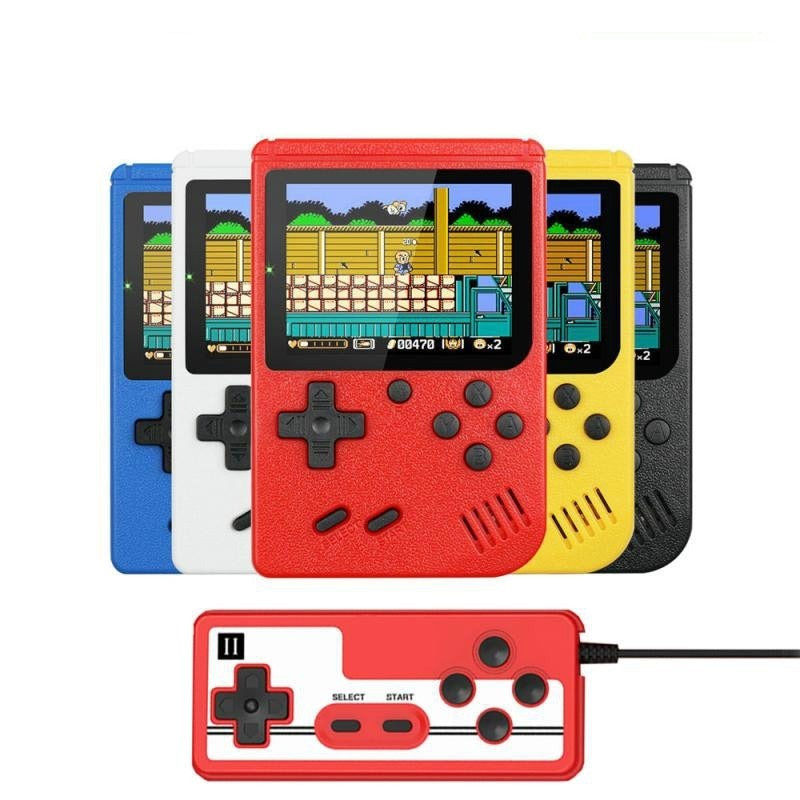 Retro game console with 400 games