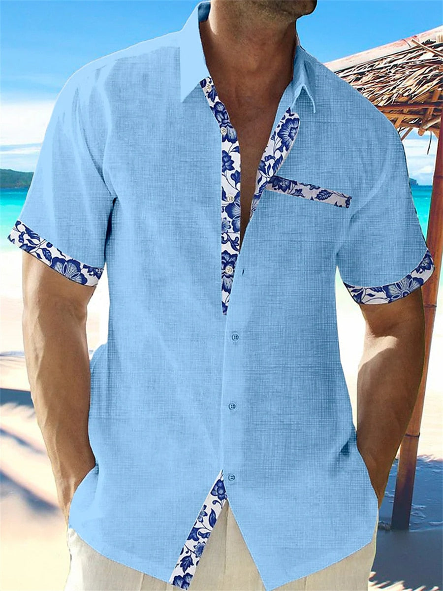 Gavin - Chemise en lin pour homme