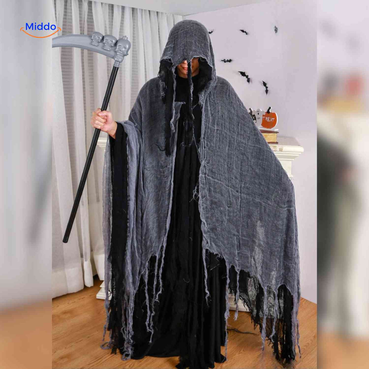 ShadowReap Cape | costume d'Halloween, léger et effrayant