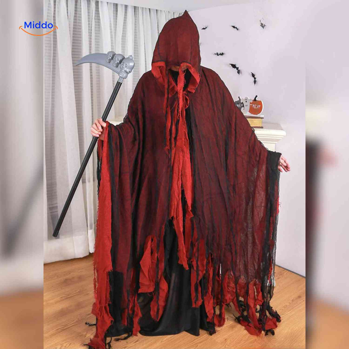 ShadowReap Cape | costume d'Halloween, léger et effrayant