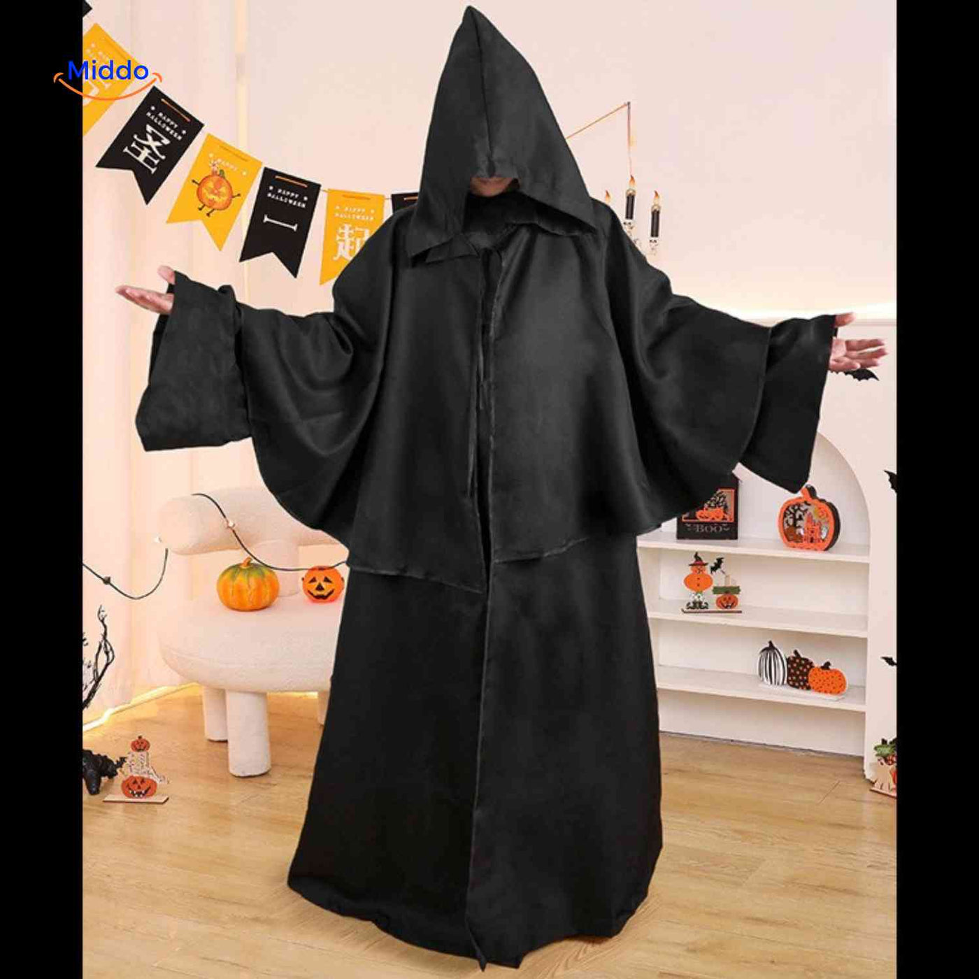 ShadowReap Cape | costume d'Halloween, léger et effrayant