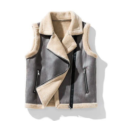 Kaylee | Gilet chauffant Sherpa pour femme