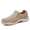 Jaco - Mocasines ortopédicos de lona para hombres