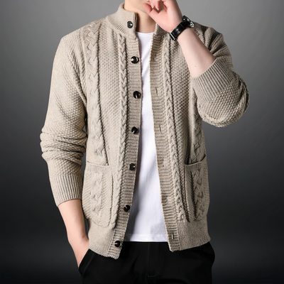 Cardigan tricoté à la mode pour hommes - Toby