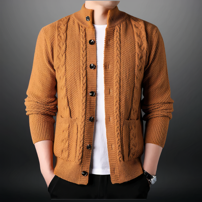 Cardigan tricoté à la mode pour hommes - Toby