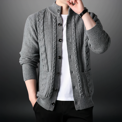Cardigan tricoté à la mode pour hommes - Toby