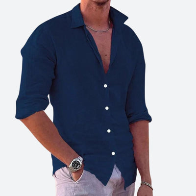 Loro | Chemise en lin pour homme