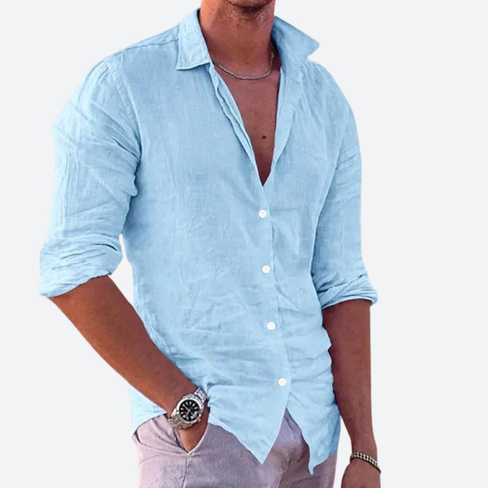 Loro | Chemise en lin pour homme